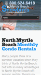 Mobile Screenshot of myrtlebeachsnowbirds.com